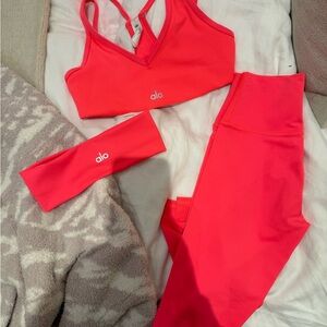 ALO Yoga Pink Sports Bra Other